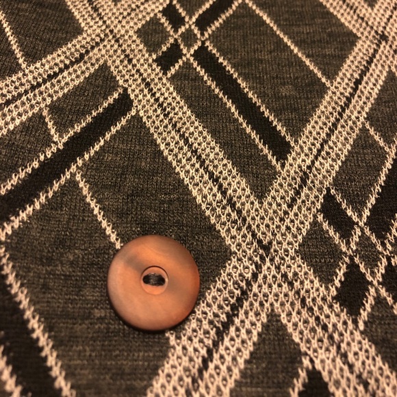 Auth New KENZO Wool-Blend Patterned Jacket Size 42 - Picture 6 of 6